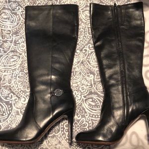 Coach leather boots